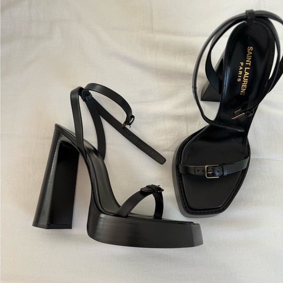 SAINT LAURENT
Platz leather platform - Picture 11 of 16